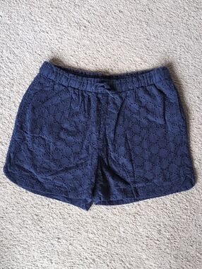 ❤️4/$20 Cat & Jack Navy Eyelet Drawstring Shorts